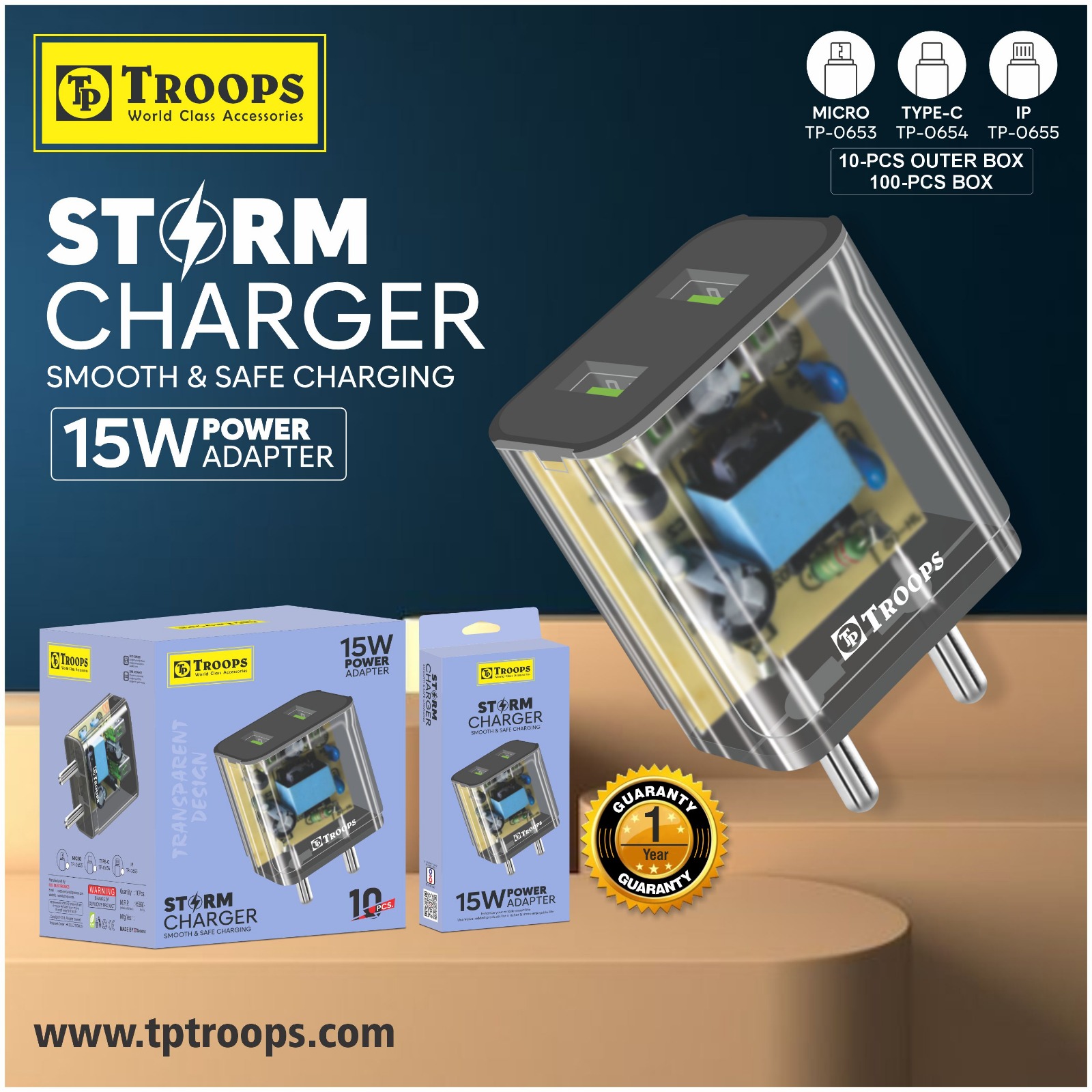 15W Storm Charger